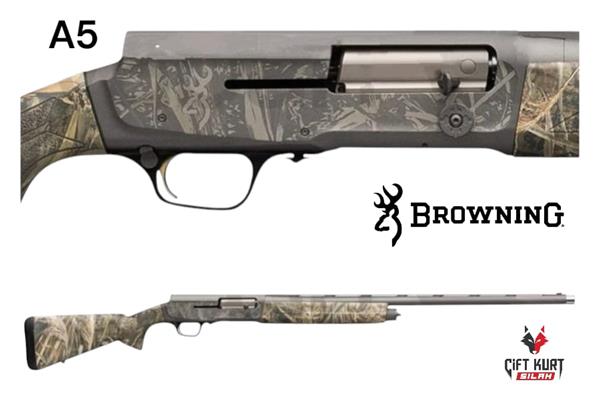 BROWNING A5 WICKED WING CAMO MAX5 YARI OTOMATİK AV TÜFEĞİ